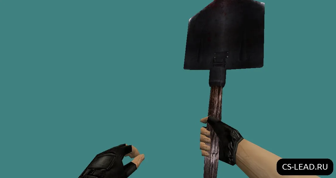 Скриншот Модель ножа [Shovel] для CS 1.6
