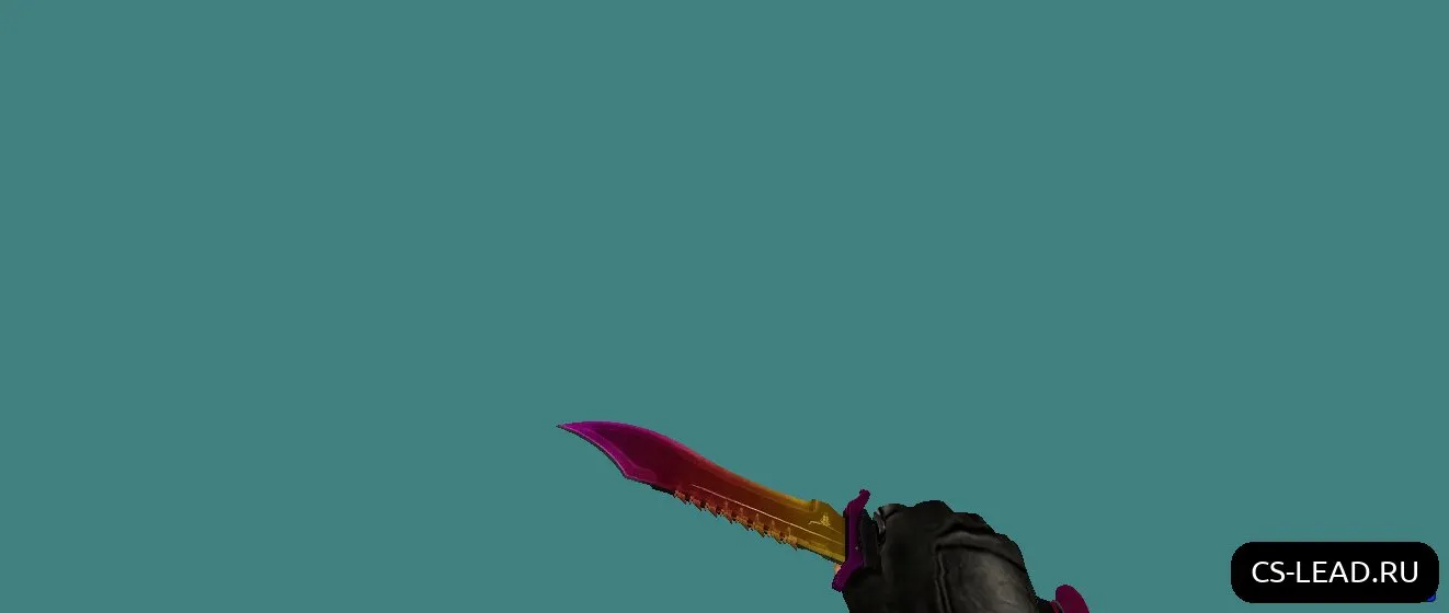 Скриншот Модель ножа [Bowie Fade] для CS 1.6