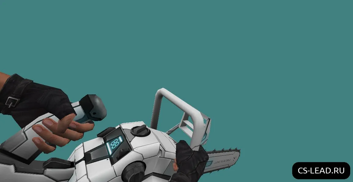 Скриншот Модель ножа [Chainsaw] (Tron) для CS 1.6