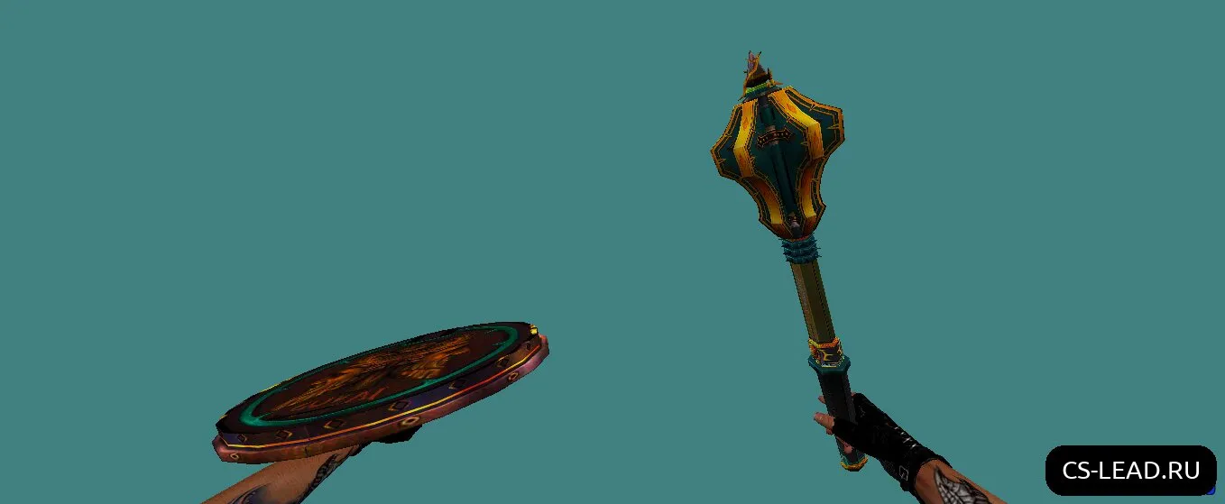 Скриншот Модель ножа Janus-9 + Shield для CS 1.6