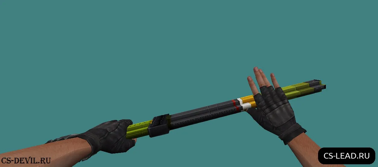 Скриншот Модель ножа [Katana] (Brick Piece) для CS 1.6