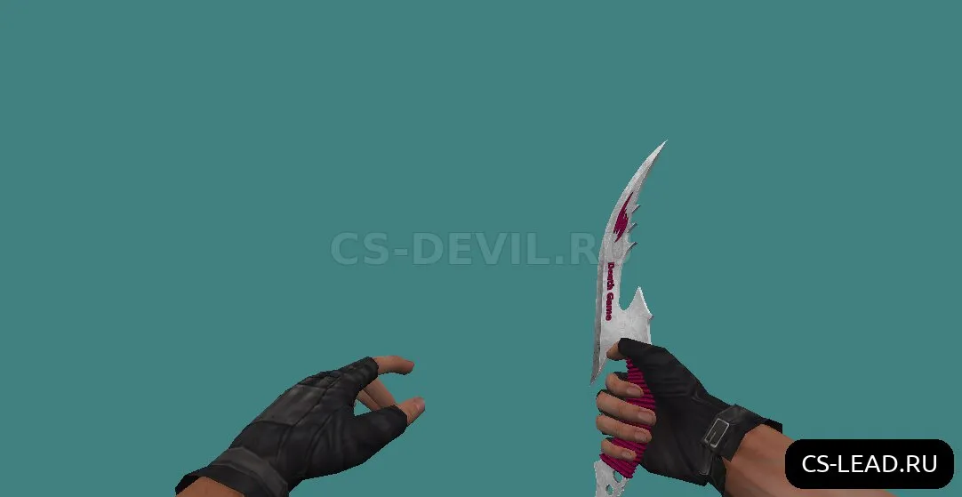 Скриншот Модель ножа Blind Pink для CS 1.6