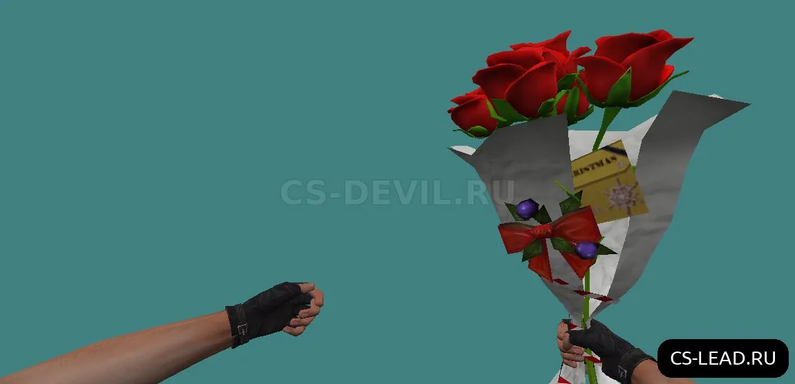 Скриншот Модель ножа «Букет роз» для CS 1.6