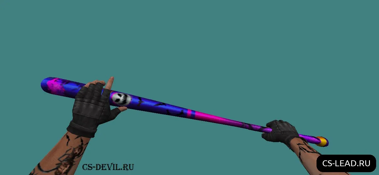 Скриншот Модель ножа [Бита] (Хеллоуин) для CS:1.6