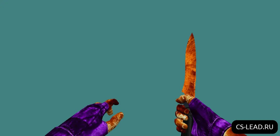 Скриншот Модель ножа [Fire & Cold]