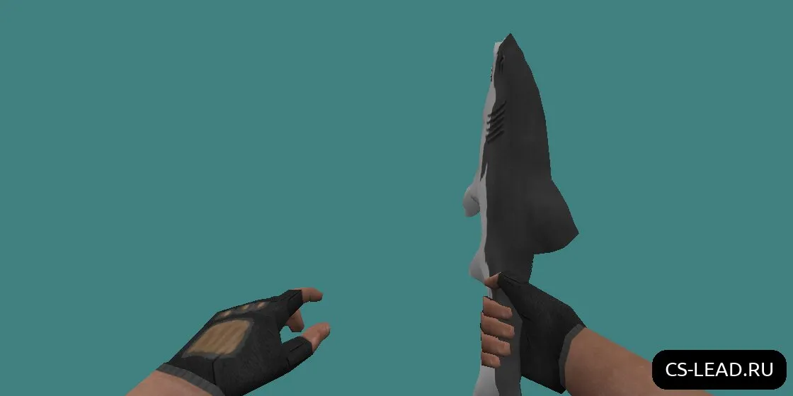 Скриншот Модель ножа Акула для CS 1.6