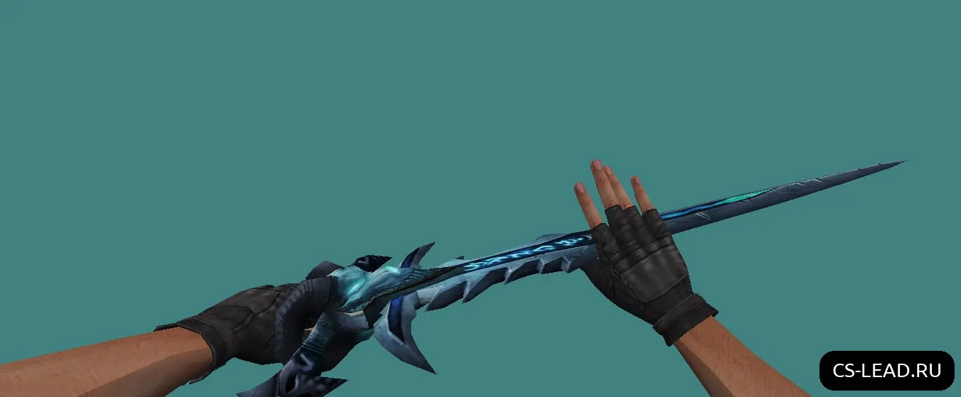 Скриншот Модель ножа «Демонический Меч» для CS 1.6