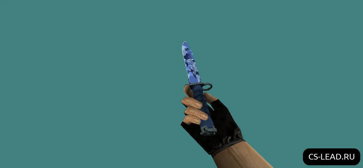 Скриншот Модель ножа [M9 Bayonet] (Bright Water) для CS 1.6