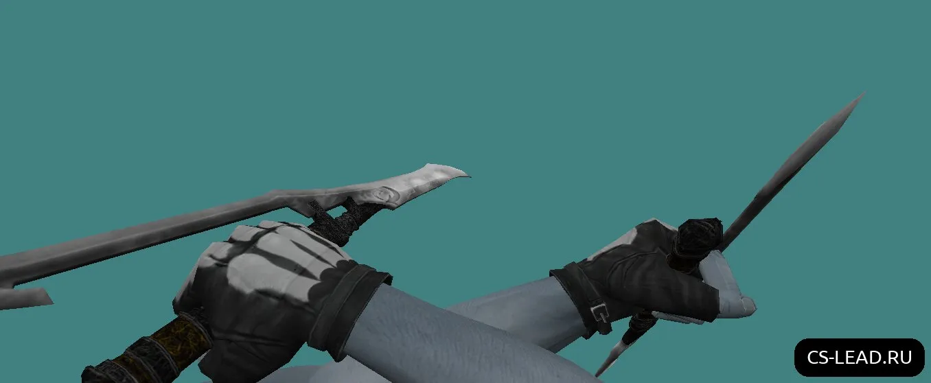 Скриншот Модель ножа [Двойные клинки]