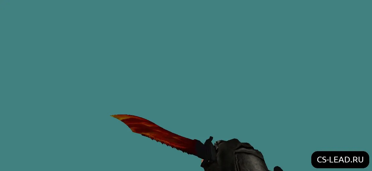 Скриншот Модель ножа [Bowie Knife] (Blaze) | CS 1.6