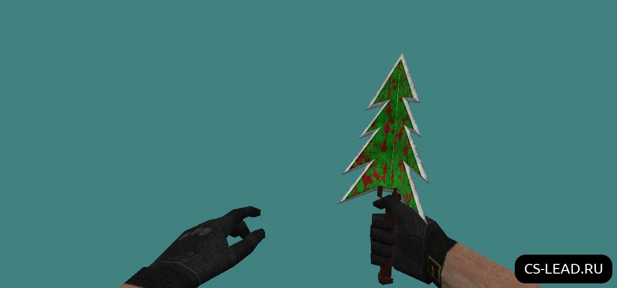 Скриншот Модель ножа Ёлочка для CS 1.6