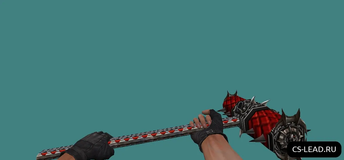 Скриншот Модель ножа Hammer (Crimson Hunter) для CS 1.6