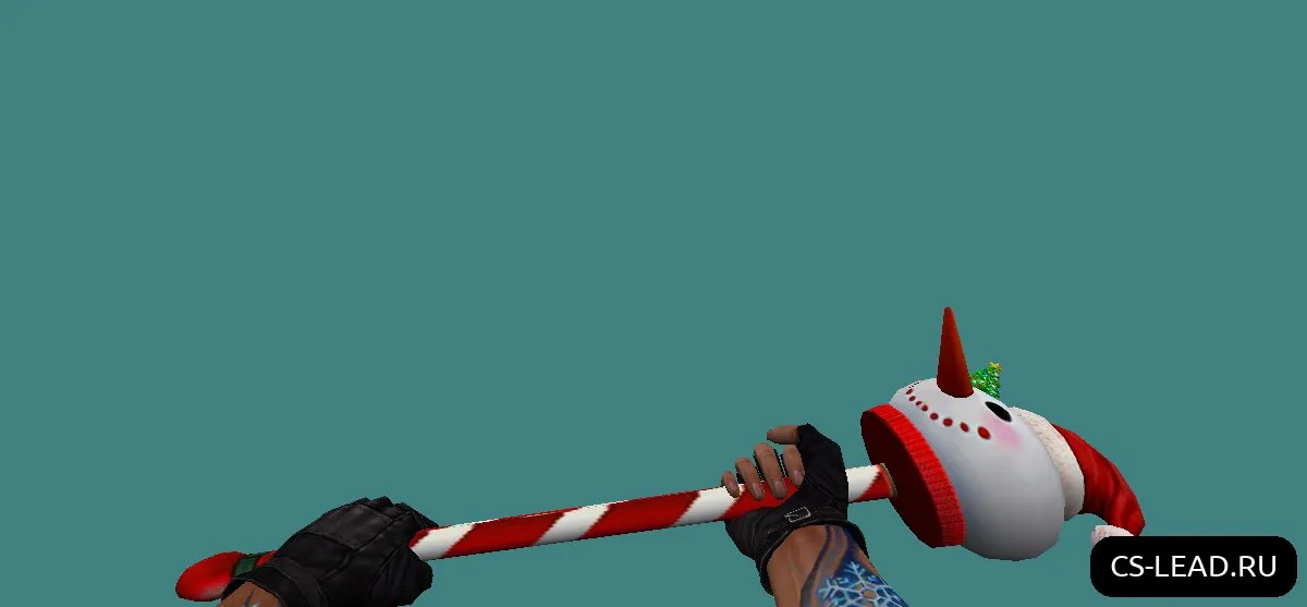 Скриншот Модель ножа [Снеговик] для CS 1.6