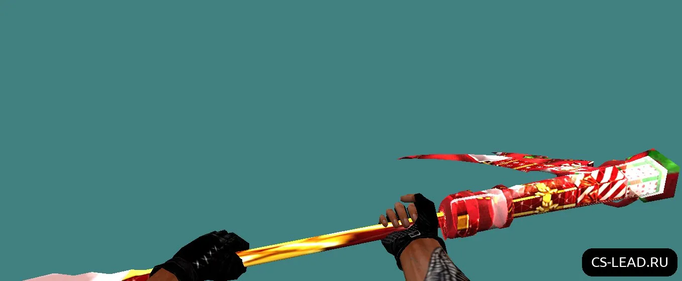 Скриншот Модель ножа [Коса] (Xmas) | CS 1.6