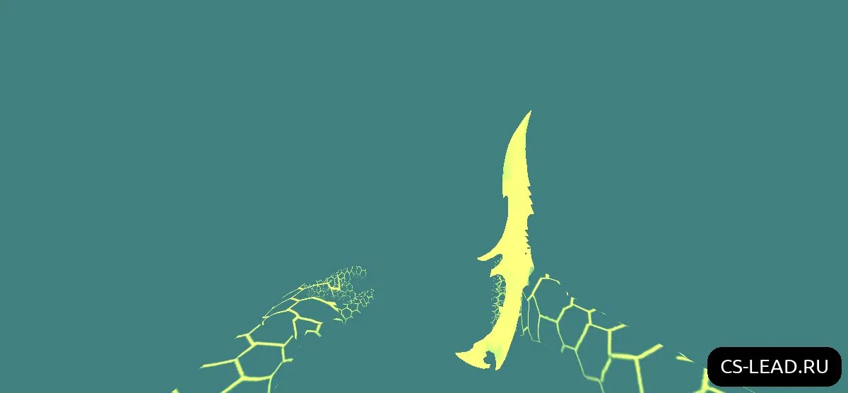 Скриншот Модель ножа Phantom Assassin (Yellow) для CS 1.6