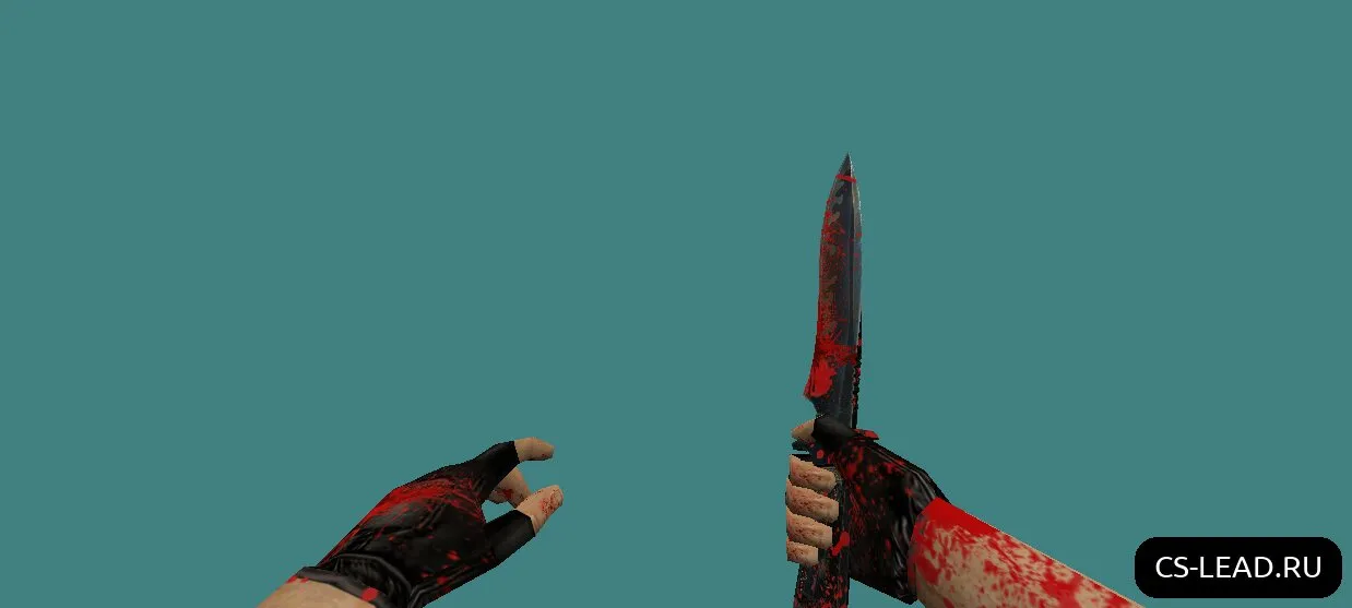Скриншот Модель ножа [Knife] Blood для CS 1.6