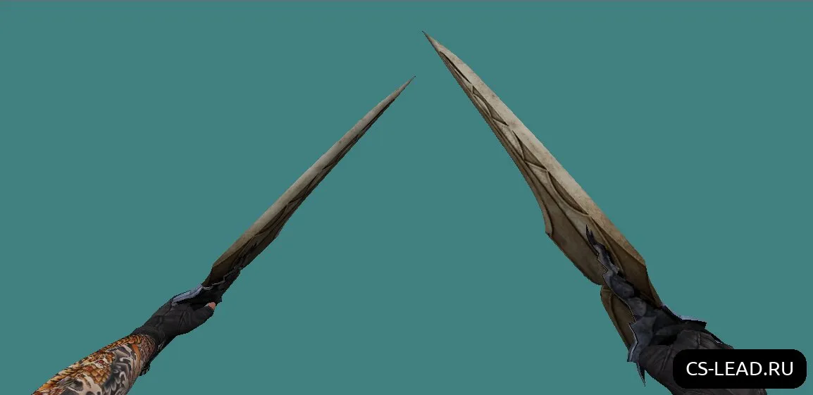 Скриншот Модель ножа [Dual Sword] для CS 1.6