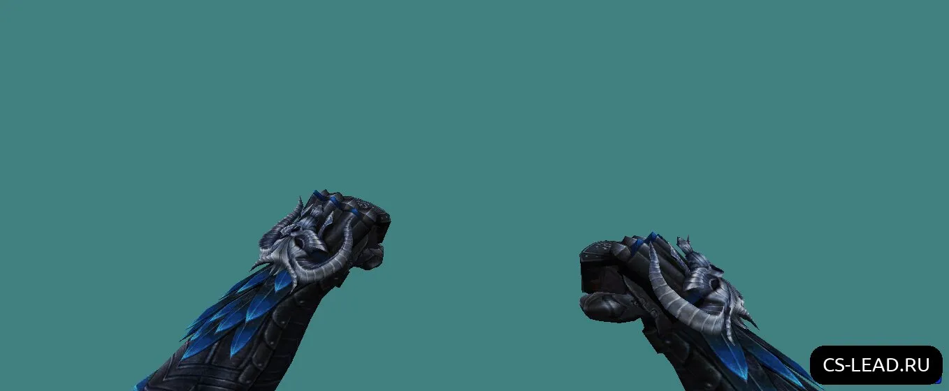 Скриншот Модель ножа Balrog-9 (Blue) для CS 1.6