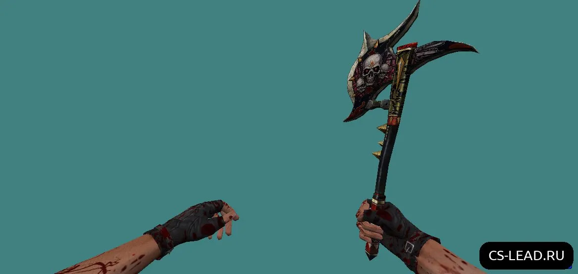 Скриншот Модель ножа «Кровавый Топорик»