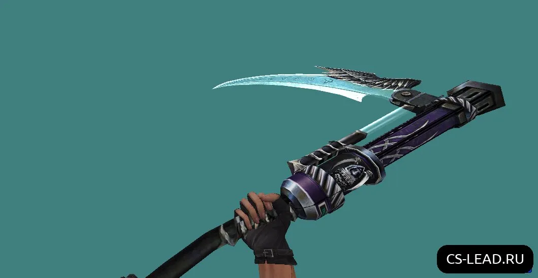 Скриншот Модель ножа Thanatos Ice для CS 1.6