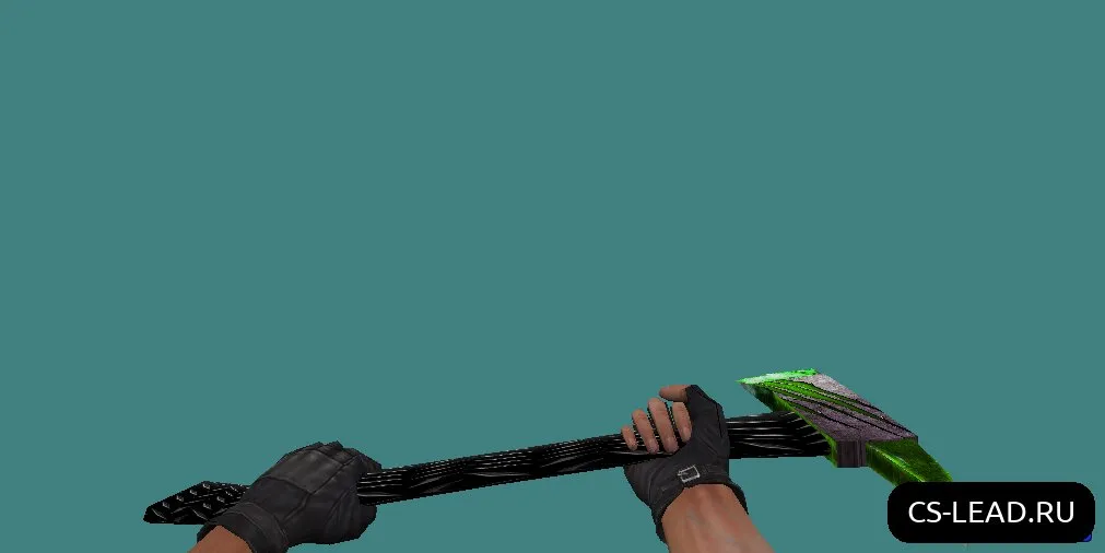 Скриншот Модель ножа Hammer Poison для CS 1.6