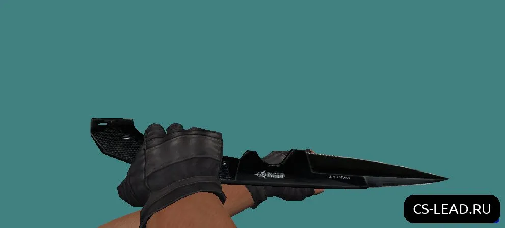 Скриншот Модель ножа Black Razer для CS 1.6