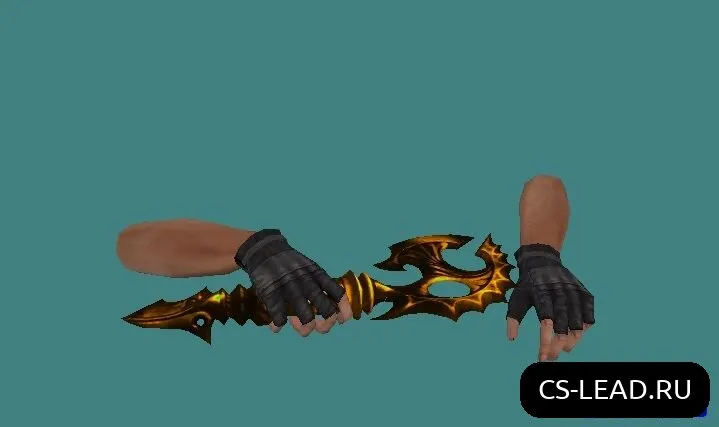 Скриншот Модель ножа [Leap Knife] для CS 1.6