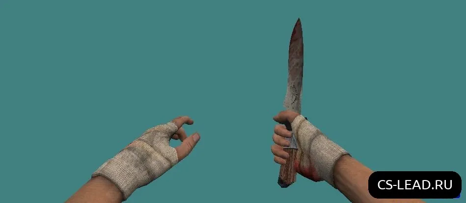 Скриншот Модель ножа [Human Bandage] для CS 1.6