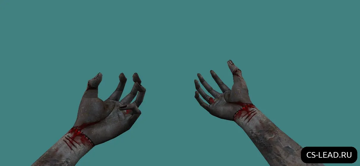 Скриншот Модель руки зомби [Light] (CSO) - CS 1.6