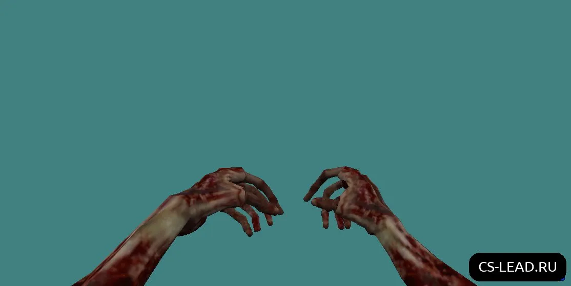 Скриншот Модель руки зомби [2 Head Ghoul] для CS:1.6