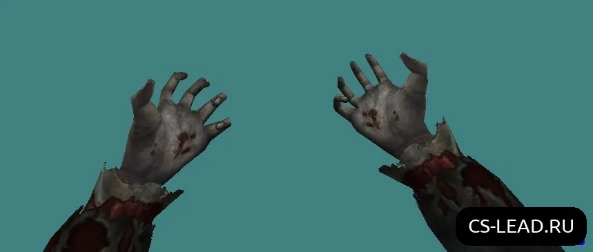 Скриншот Зомби Плague: Модель руки Бабазомби