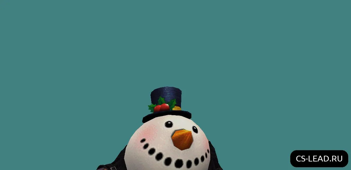 Скриншот Модель гранаты Голова Снеговика для CS 1.6