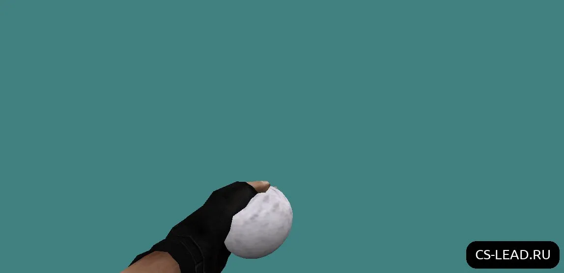 Скриншот Модель гранаты [Снежок] в CS 1.6