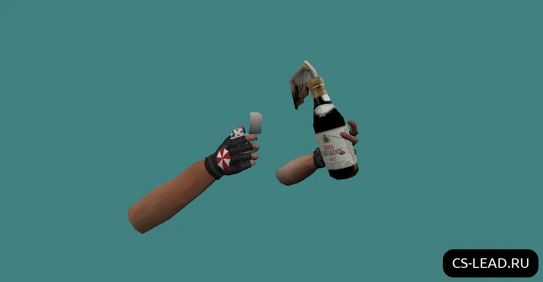 Скриншот Модель гранаты «Коктейль Молотова» (Umbrella)