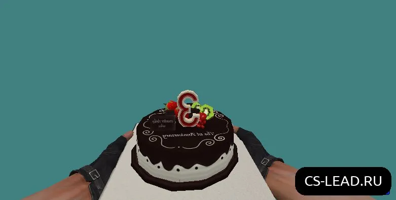 Скриншот Модель Гранаты «Тортик» для CS 1.6