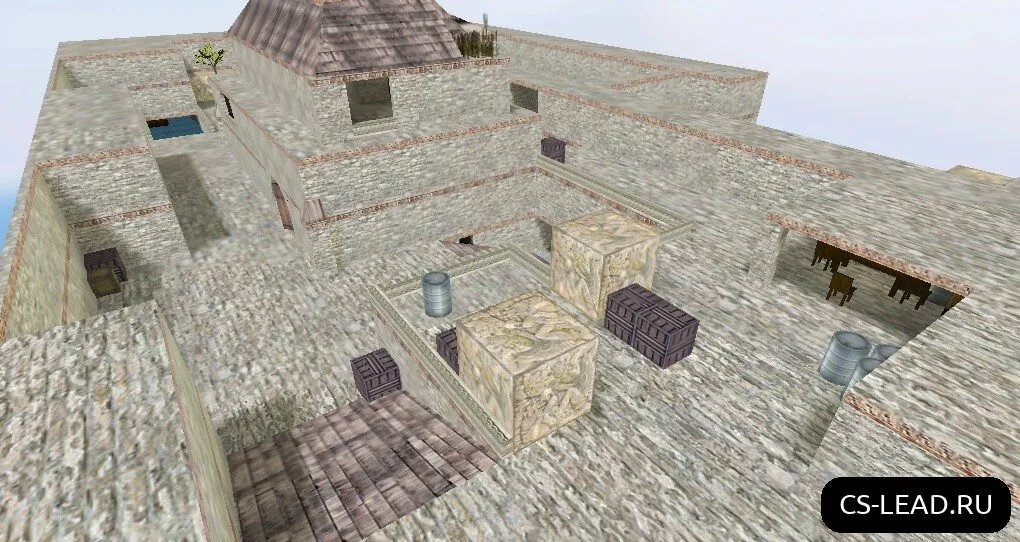 Скриншот  Карта zm_dust2a-aztec_v2_t0ms