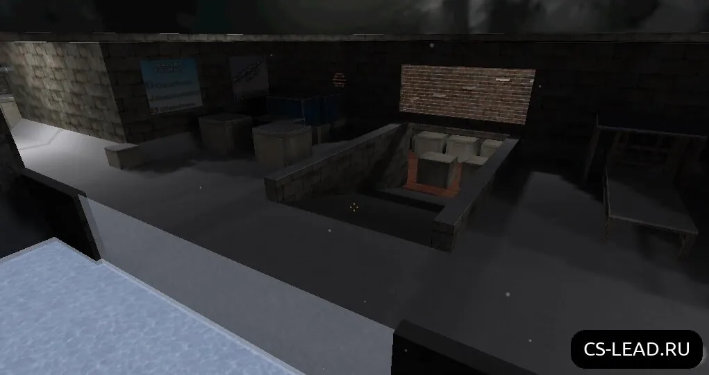 Скриншот  zm_snowytundra: Тяжелые снежные просторы для CS 1.6