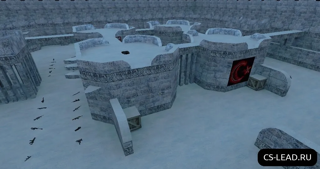 Скриншот  Карта zm_snow2012