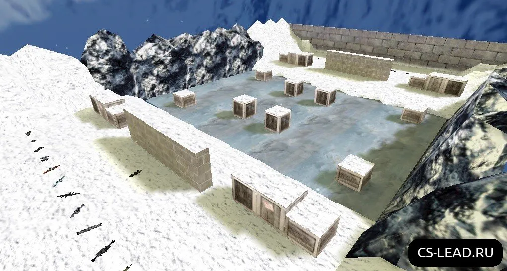 Скриншот  Карта [fy_snow_7]