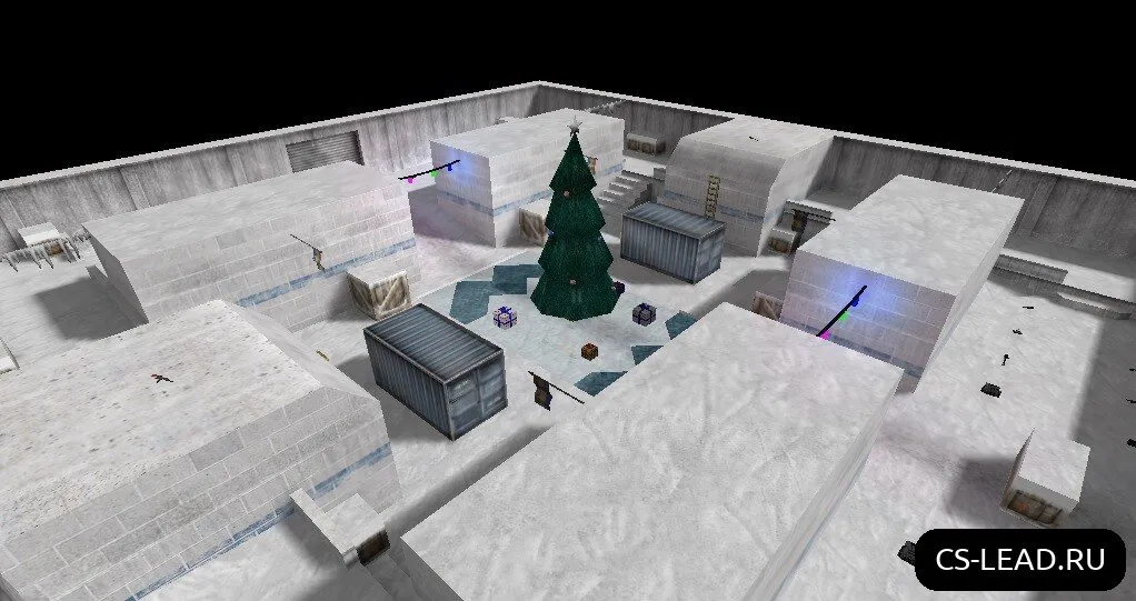 Скриншот  Карта fy_xmas для CS 1.6