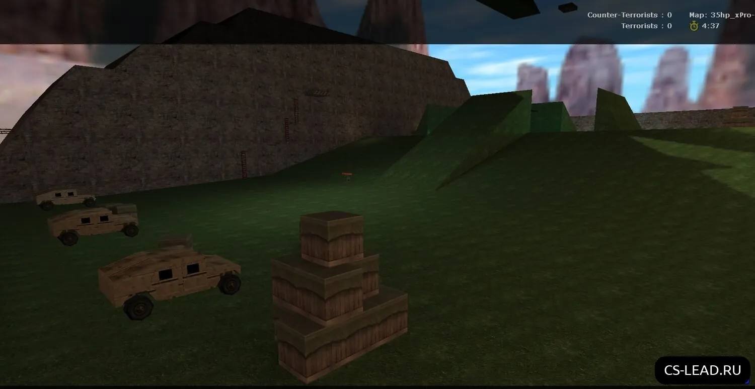 Скриншот  Карта 35hp_xPro-F для CS 1.6