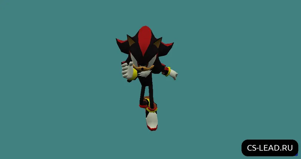 Скриншот Модель игрока Ёж Шедоу | CS 1.6