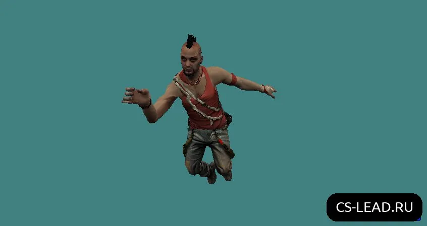 Скриншот Модель игрока Far Cry 3 для CS 1.6 — Скачать и установить