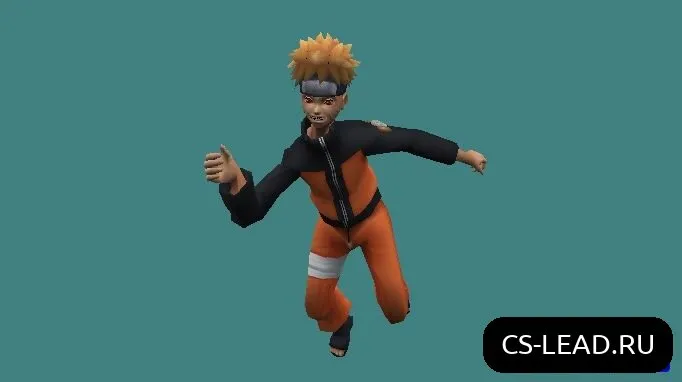 Скриншот Легендарная Модель Игрока Naruto для CS 1.6: Сражайся как Шиноби в Эпоху Классики!