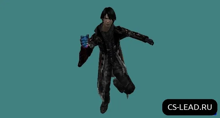 Скриншот Модель игрока Nero Black для CS 1.6: Стелс и Превосходство на Поле Боя