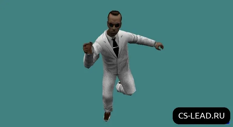 Скриншот Модель Агент Смит [Белый] для Counter-Strike 1.6 - Описание и Характеристики