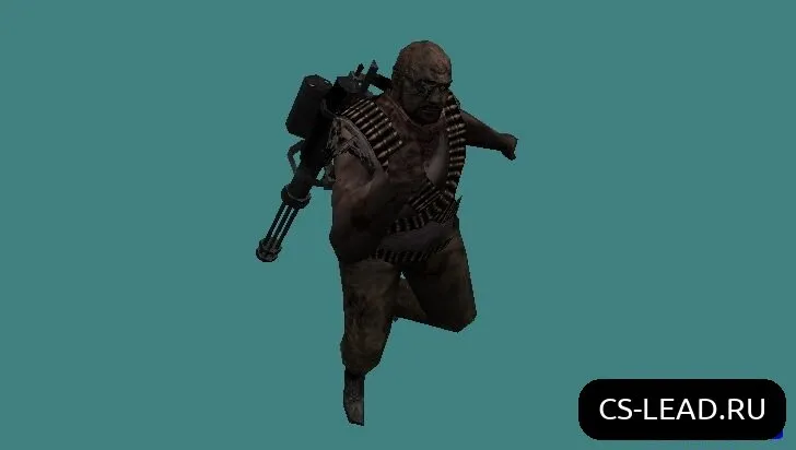 Скриншот Модель Выжившего для Counter-Strike 1.6: Уникальный стиль и эффективность