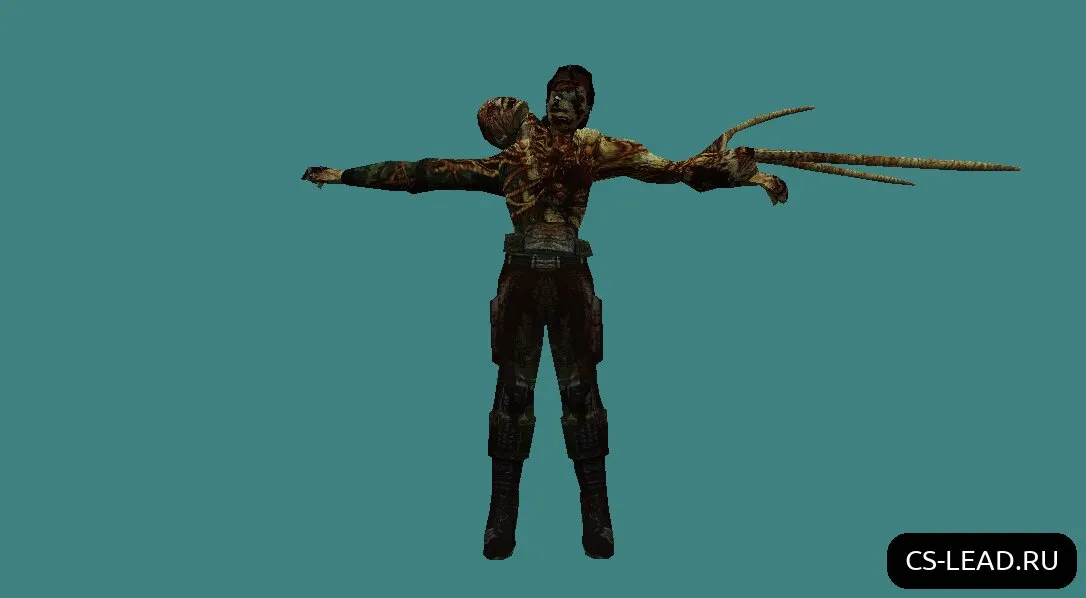 Скриншот Модель зомби [Alyx] для CS 1.6 - Особенности и Уникальность