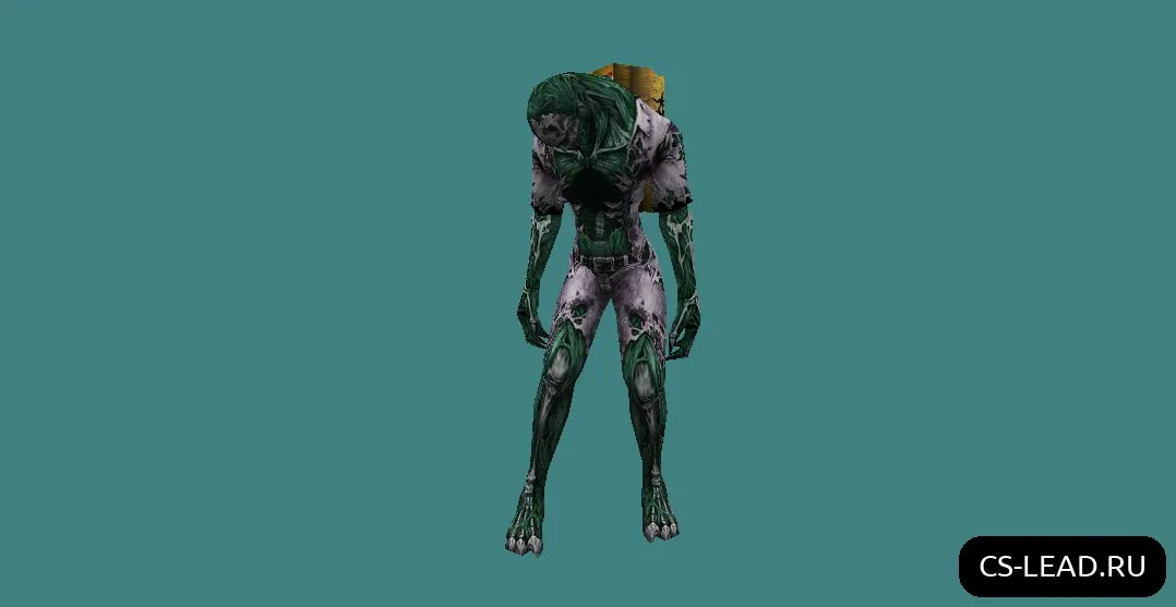 Скриншот Модель зомби [Regular] (Radioactive) для Counter-Strike 1.6