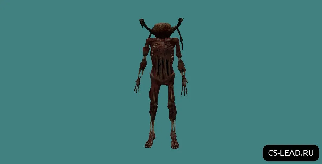 Скриншот Модель зомби [Zombie Fast] для Counter-Strike 1.6 – Идеальный выбор для любителей ужаса